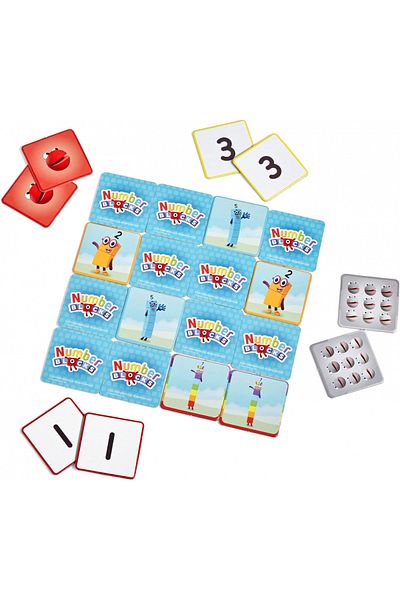 Learning Resources لعبة مطابقة الذاكرة من Numberblocks-HM95399-المملكة المتحدة