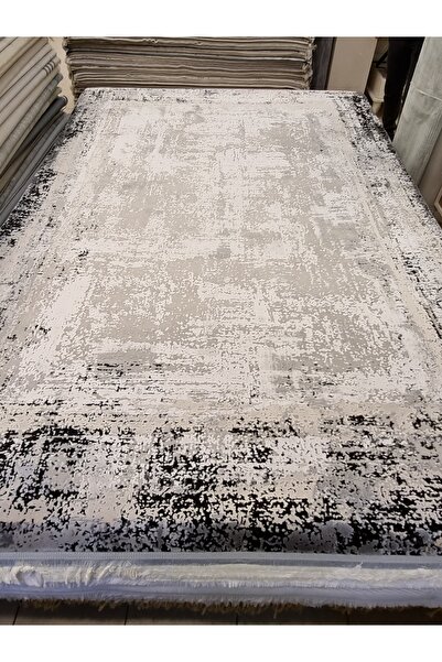 İpek Halı İpek Halı Roxanne 17106 Gri Antrasit Akrilik Triko Halı 200X300