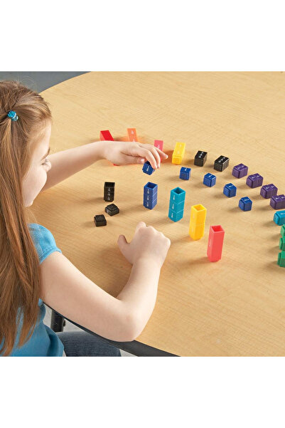 Learning Resources Fraction Tower Fraction Cubes-LER2510