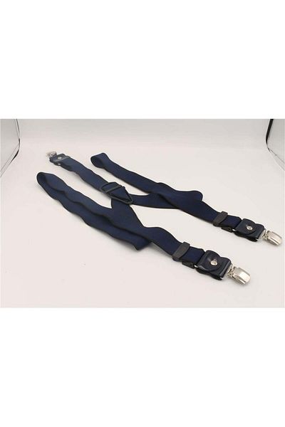 VELİLA Ανδρικό παντελόνι Navy Blue Κρεμάστρα για ενήλικες