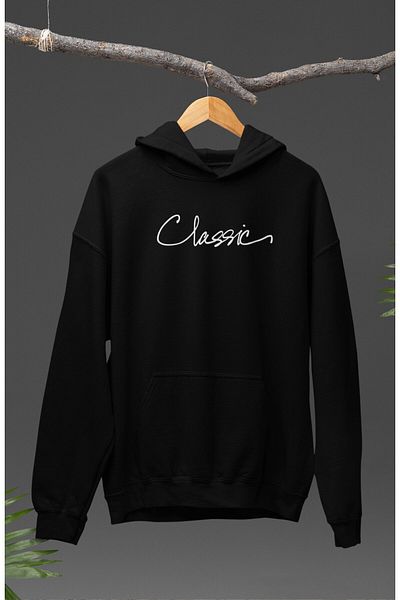 Fuddy Moda Fiat Classic 1980 Back Printed Unisex Oversize Hooded Sweatshirt