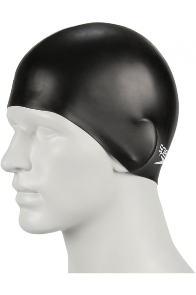 SPEEDO Plain Moulded Silicone Junior Kids Swim Hat