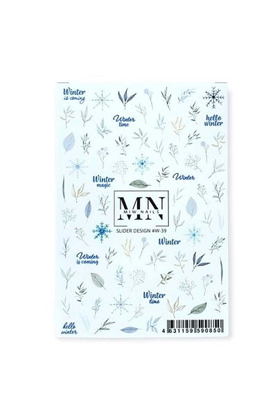 Mia Professional W-39 Model Stiker Mn