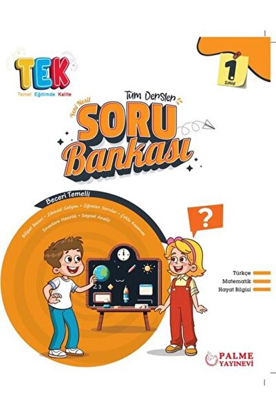 Palme Yayınevi PALME 1.SINIF TEK TÜM DERSLER SORU KİTABI *YENİ*