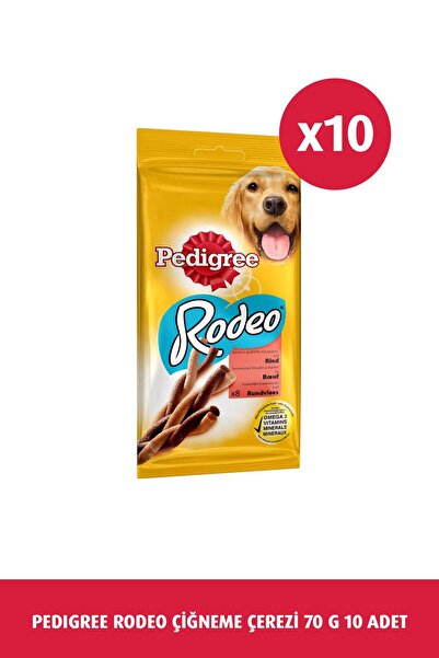 Pedigree Rodeo Köpek Çiğneme Çerezi 70 G 10x