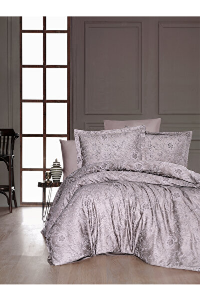First Choice Firstchoice Advina Mink - Pamuk Saten Çift Kişilik Nevresim Takımı