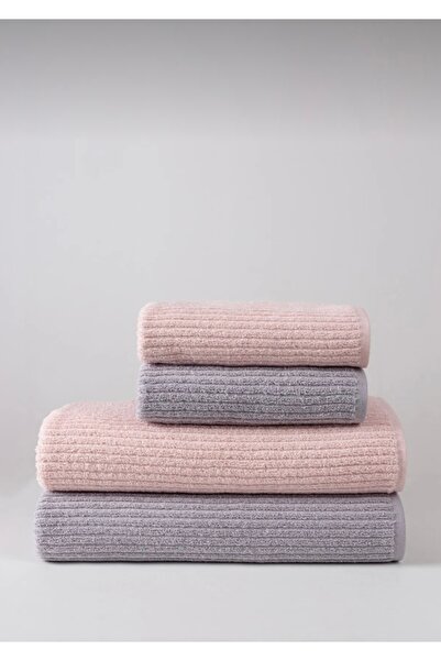 Nurpak %100 Pamuk Banyo Havlu Takımı