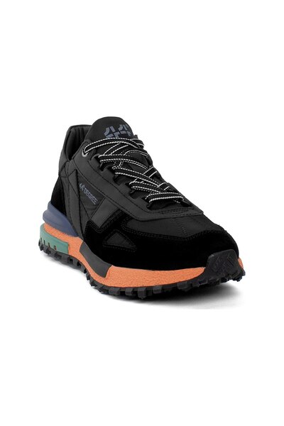 MARCOMEN 152-20354 Erkek Hakiki Deri Yürüyüş Ayakkabısı Siyah