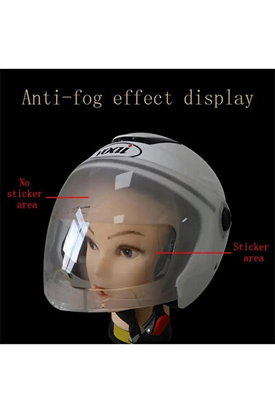 pinlock Motosiklet Kask Vizör Buğu Buhar Önleyici Universal Pinlock Film