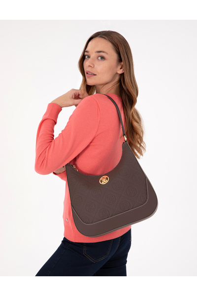 Pierre Cardin Καφέ Τσάντα Ώμου 50304181-VR029