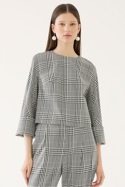 Exquise Bluză cu mânecă lungă cu model