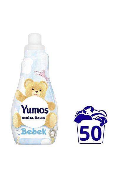 Yumoş Doğal Özler Konsantre Çamaşır Yumuşatıcısı Bebek 1200 ml 50 Yıkama 1 Adet