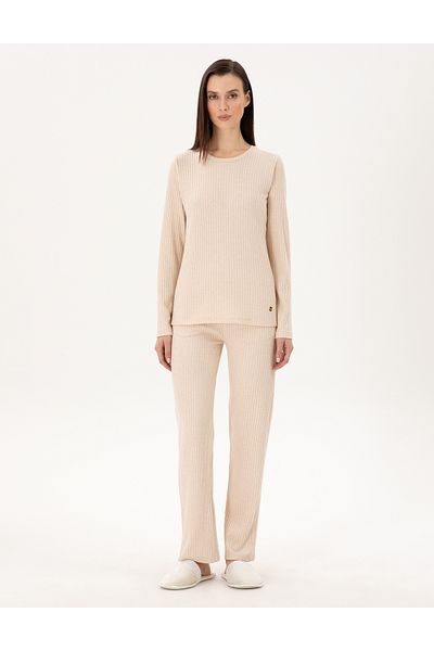 Pierre Cardin Beige Pajama Set 50311327 -Vr011