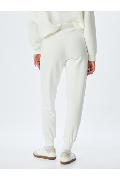 Koton Nervürlü Cepli Modal Kumaş Jogger Eşofman Altı