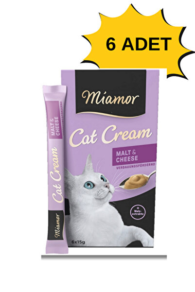 Miamor Cream Malt Peynir Kedi Ödülü 6x15gr
