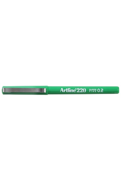 artline ARTLINE 220N - 4 قطع فوط كتابة فائقة الجودة، أخضر