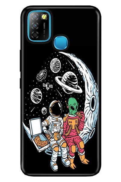 Cekuonline Infinix Smart 5 Case Silicone Tioserisi Patterned Illustrated - As...