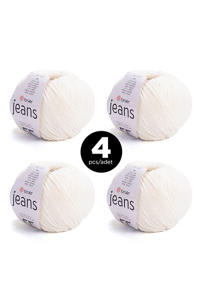 Yarnart 03 Model Jeans Knit Lanyard - Pack of 4