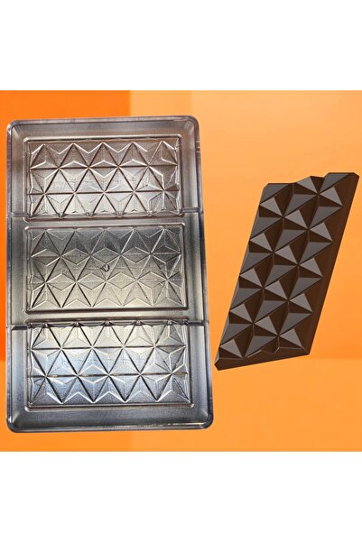 Mouldland Polikarbon Klasik Tablet Çikolata Kalıbı 88 gr | ML-1021