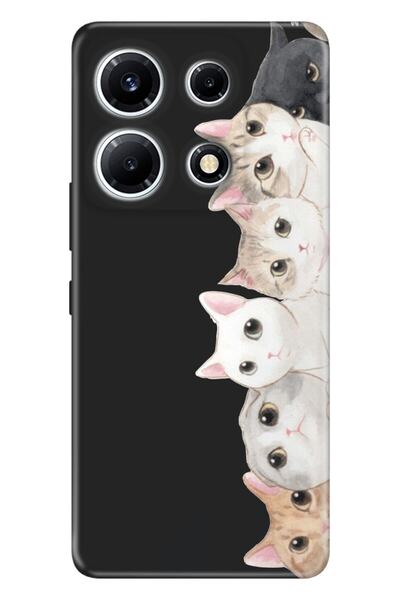 Cekuonline Infinix Note 30 Case with Camera Protection Silicone Picture Uv Co...