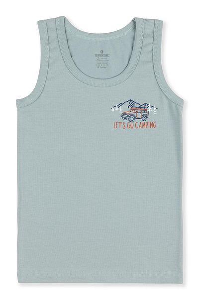 BAYKAR Tricou pentru atlet pentru băieți - bumbac, gât crew, imprimat, pachet de 3, culoare 2428