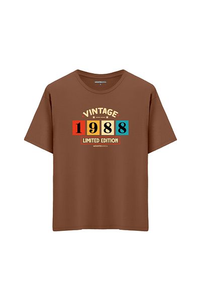 Mounte Bianca Unisex Vintage 1988 - Oversize T-Shirt