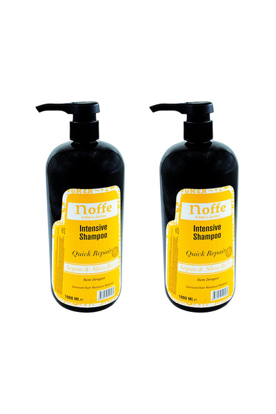 noffe شامبو أرغان 1000 مل × 2 قطعة