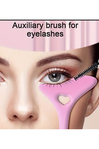Beauty Box 1Pc Silicone Eye Liner Template, Auxiliary Makeup Attachment, Reusable Eye Liner Template