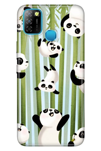 Cekuonline Infinix Smart 5 Case Silicone Tioserisi Patterned Illustrated - Pa...