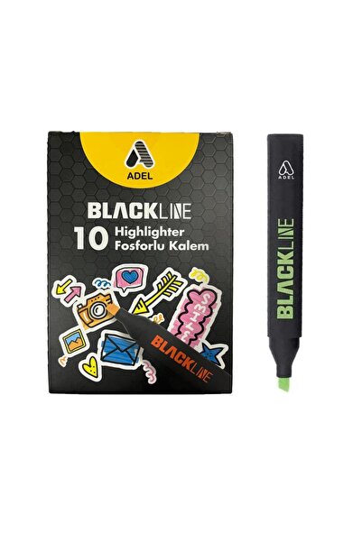 Adel Bl Fosforlu Kalem Sarı 10'Lu 2201000128000