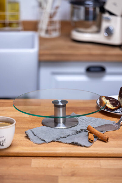 FH finehome Bonne Glass Cake Stand