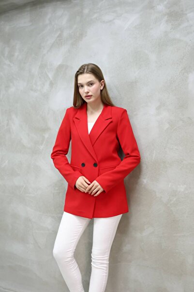 SUXİRCNHTMTS Елегантний силует однобортний піджак