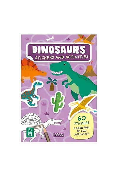 Sassi Junior Dinosaurs - Sticker and Activities