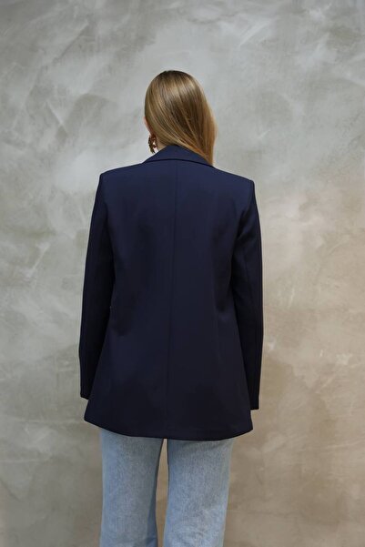 SUXİRCNHTMTS Елегантний силует однобортний піджак