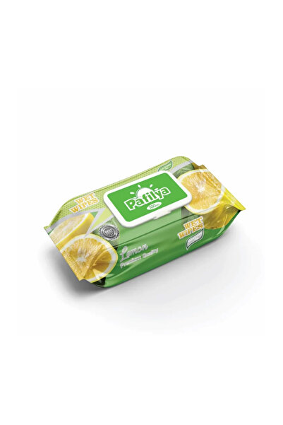 Pafilya Islak Havlu Limon Desenli Kokulu 100 Yaprak