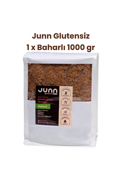 Genel Markalar Junn Glutensiz Karabuğday Ekmeği, Baharlı_1x1000gr_mayasız, Aktive Edilmiş Karabuğday Tohumu