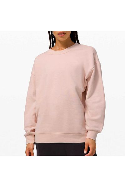 SERAZAT Γυναικείο φούτερ Oversize Crew Neck 100% βαμβάκι