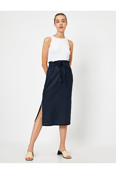 Koton Fustă de damă bleumarin 0yak72539uw710