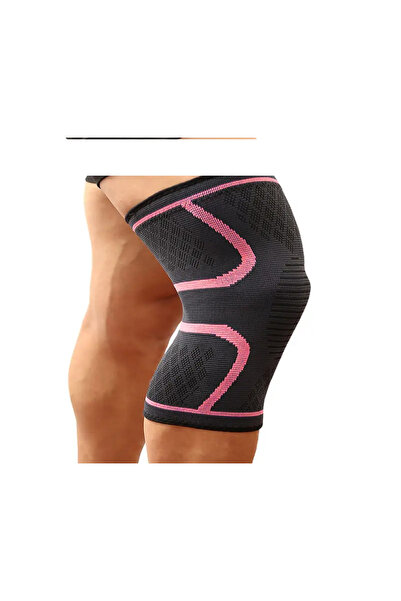 SYNOPE Worthwhil 1 buc. Genunchiere elastice pentru sportivi negru-roz - Band...