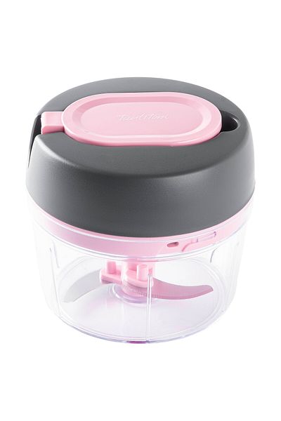 Tantitoni Smoked Pink Small Practical Chopper 400ml