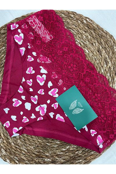 AFİTAP DESİGN Women's Lace Brazilian Pants