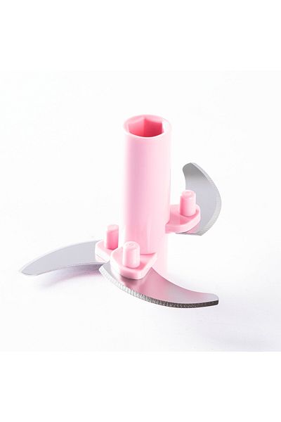 Tantitoni Smoked Pink Small Practical Chopper 400ml