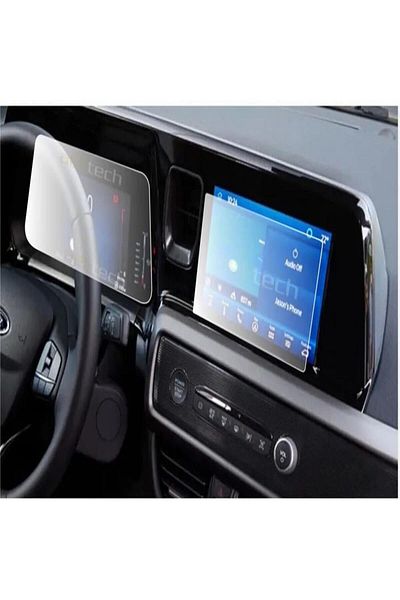 Ecr Mobile 9H Nano Screen Protector for Ford Tourneo Courier - Digital Display and Navigation Set of 2 2024