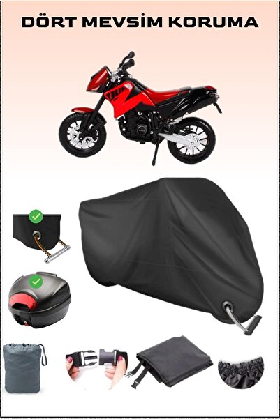 Breen حقيبة خلفية وقفل أسود لدراجة نارية KTM 640 Duke II متوافقة مع القماش ال...