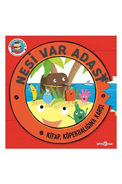 Beta Kids Nesi Var Adası Kitap Köpekbalığına Karşı