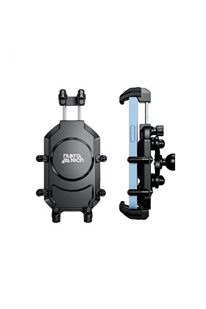 Nukrotech M26 TİTREŞİM MODULLÜ TELEFON TUTUCU (AYNA VE GİDON BAĞLANTILI)