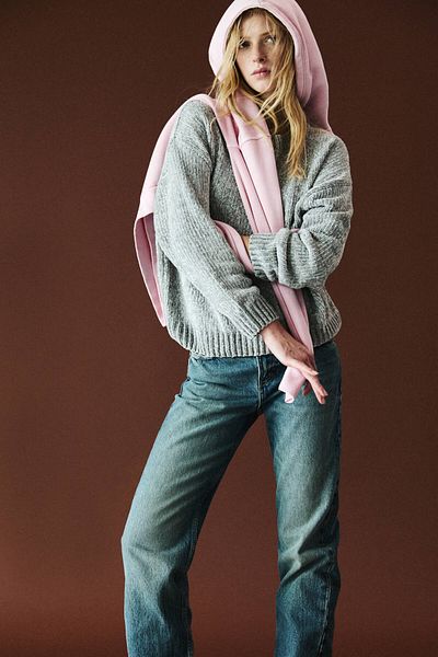 Pull & Bear Chenille sweater