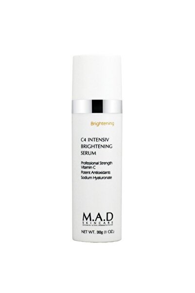 Mad M.A.D Skincare C4 Intensive Brightening Serum Strength Vitamin C, 1oz