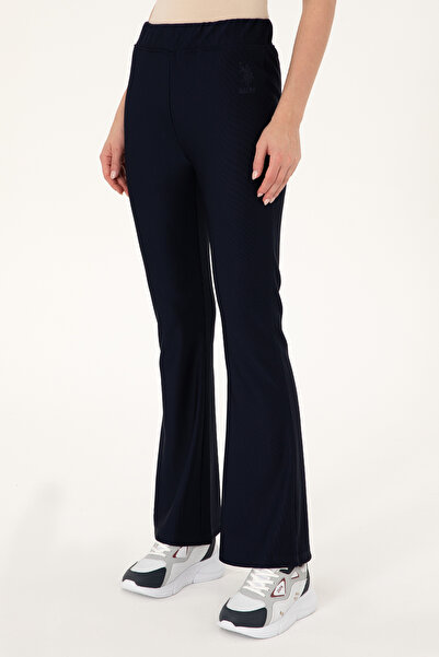 U.S. Polo Assn. Kadın Lacivert İspanyol Paça Tayt 50297274-VR033