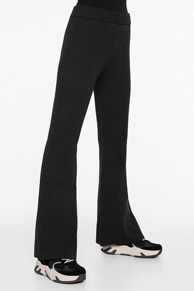 Oysho Knit flared trousers